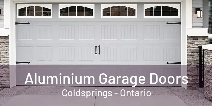 Aluminium Garage Doors Coldsprings - Ontario