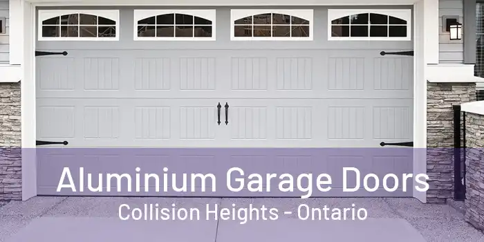 Aluminium Garage Doors Collision Heights - Ontario