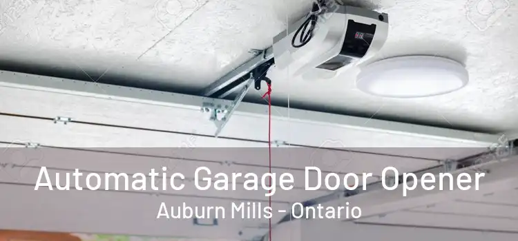 Automatic Garage Door Opener Auburn Mills - Ontario