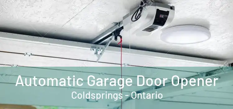 Automatic Garage Door Opener Coldsprings - Ontario