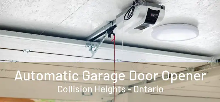 Automatic Garage Door Opener Collision Heights - Ontario