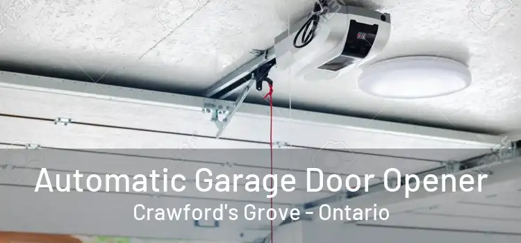 Automatic Garage Door Opener Crawford's Grove - Ontario
