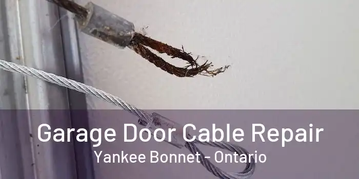 Garage Door Cable Repair Yankee Bonnet - Ontario
