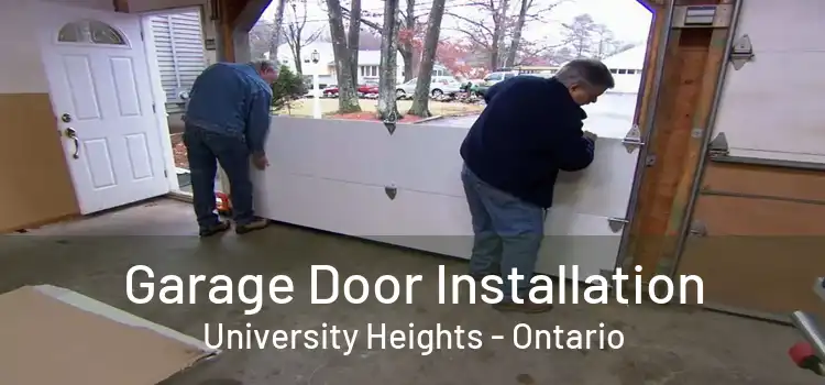 Garage Door Installation University Heights - Ontario