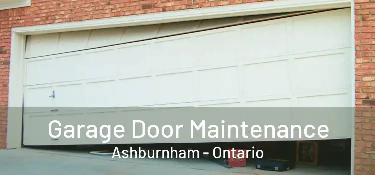 Garage Door Maintenance Ashburnham - Ontario