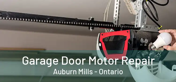 Garage Door Motor Repair Auburn Mills - Ontario