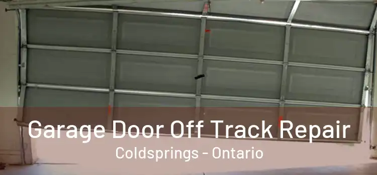 Garage Door Off Track Repair Coldsprings - Ontario
