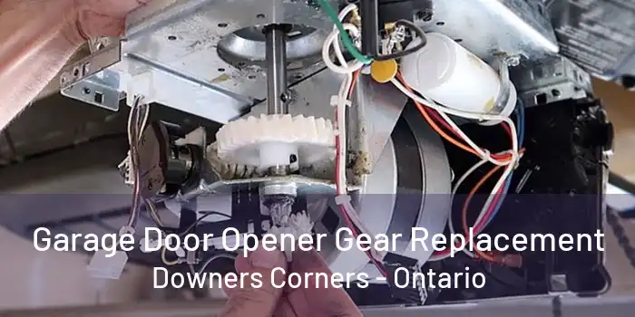 Garage Door Opener Gear Replacement Downers Corners - Ontario