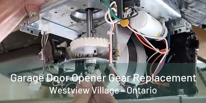 Garage Door Opener Gear Replacement Westview Village - Ontario