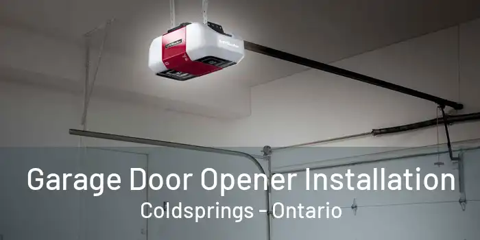 Garage Door Opener Installation Coldsprings - Ontario
