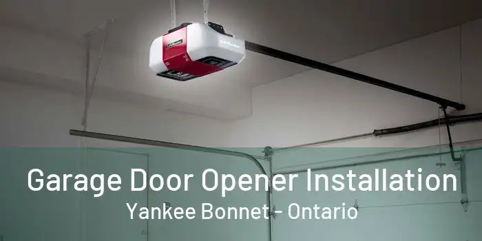 Garage Door Opener Installation Yankee Bonnet - Ontario