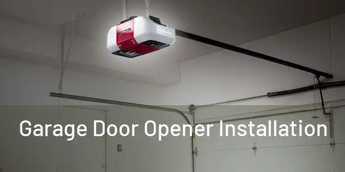 Garage Door Opener Installation 