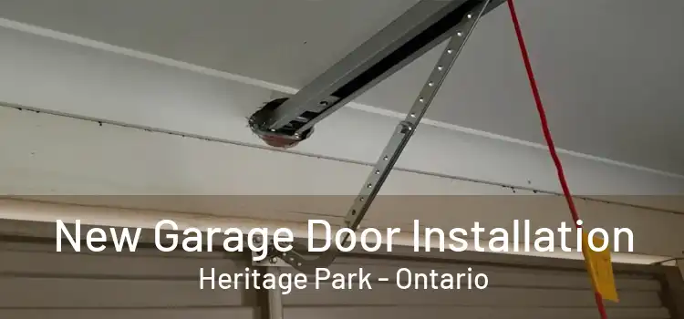 New Garage Door Installation Heritage Park - Ontario