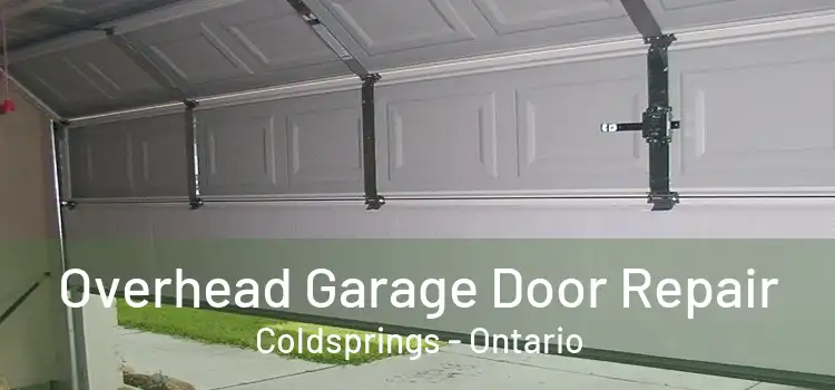 Overhead Garage Door Repair Coldsprings - Ontario