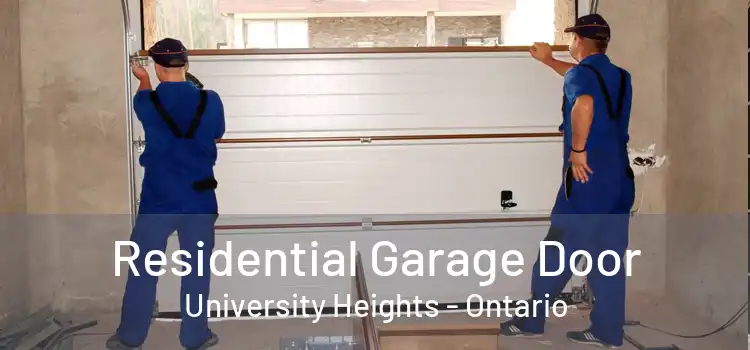 Residential Garage Door University Heights - Ontario