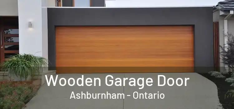 Wooden Garage Door Ashburnham - Ontario