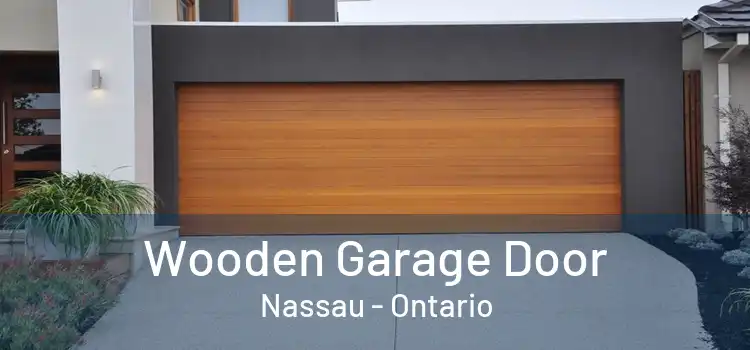 Wooden Garage Door Nassau - Ontario