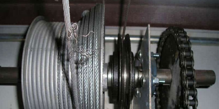 overhead garage door cable repair in Peterborough