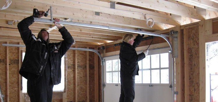 overhead garage door installation in Peterborough